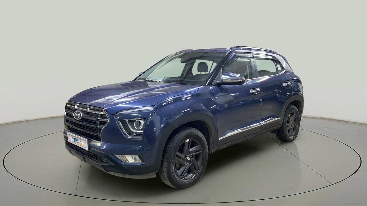 Front three-quarter view of a Hyundai Creta 2018-2023