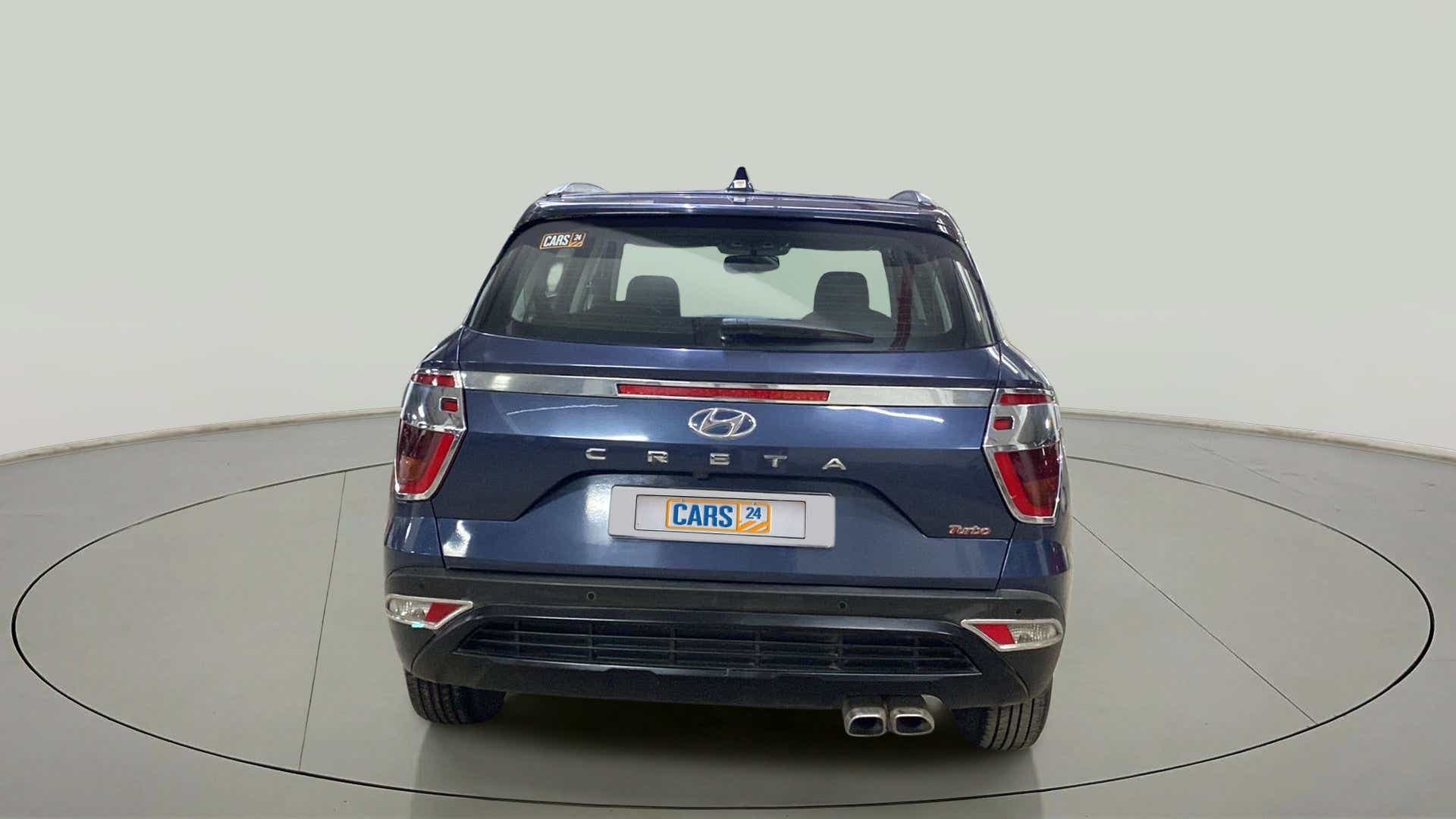 Rear view of a Hyundai Creta 2018-2023