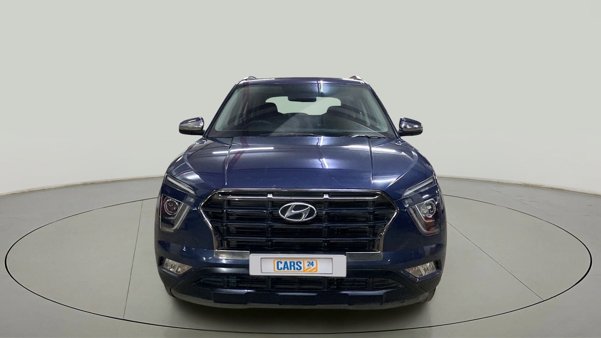 Front view of a Hyundai Creta 2018-2023
