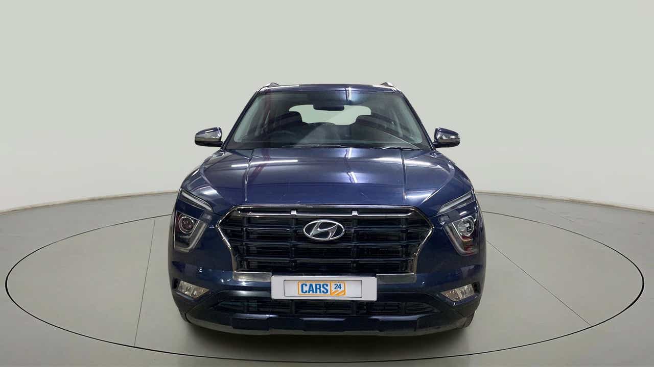 Front view of a Hyundai Creta 2018-2023