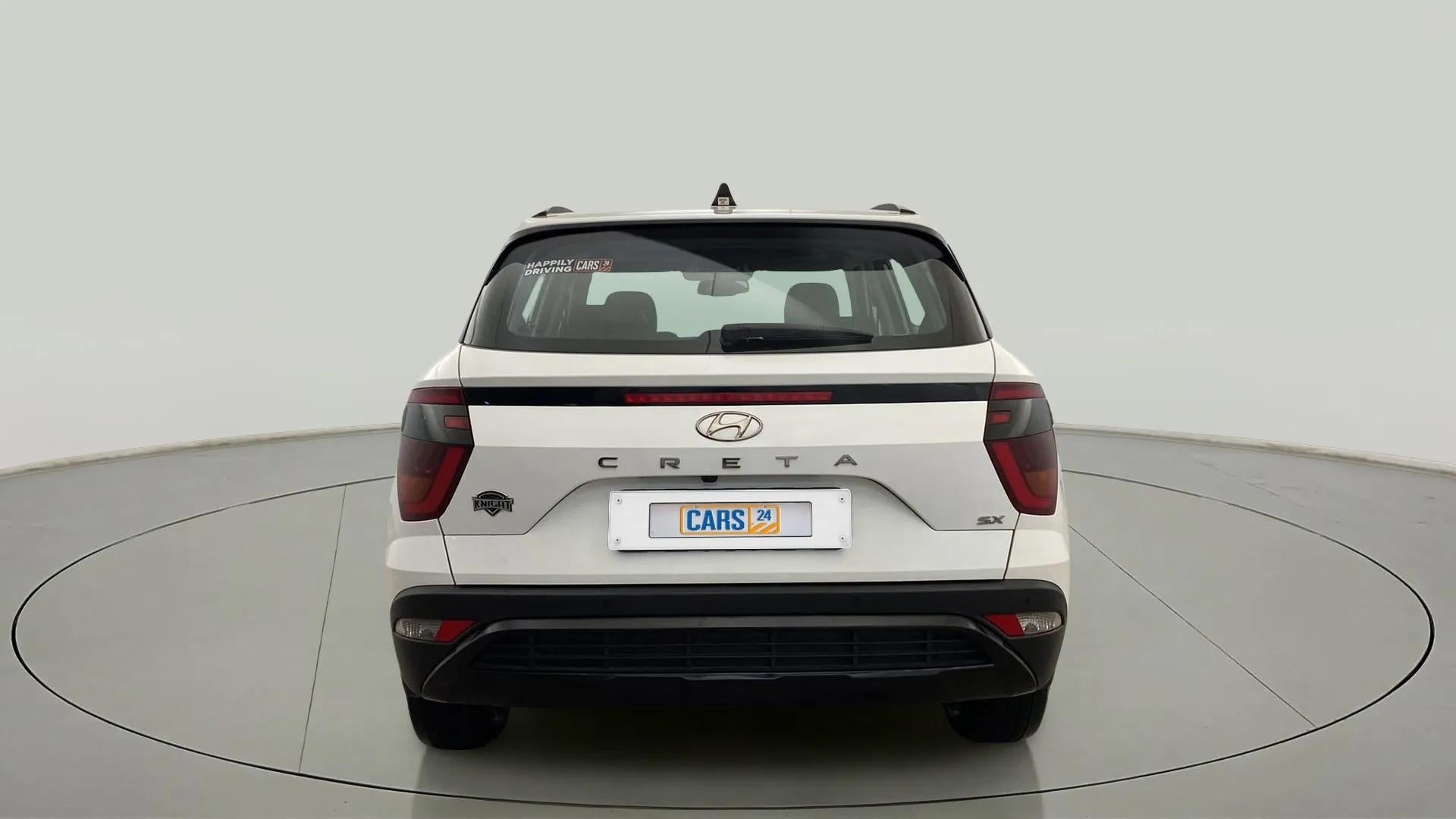 Rear view of a Hyundai Creta 2018-2023 SX