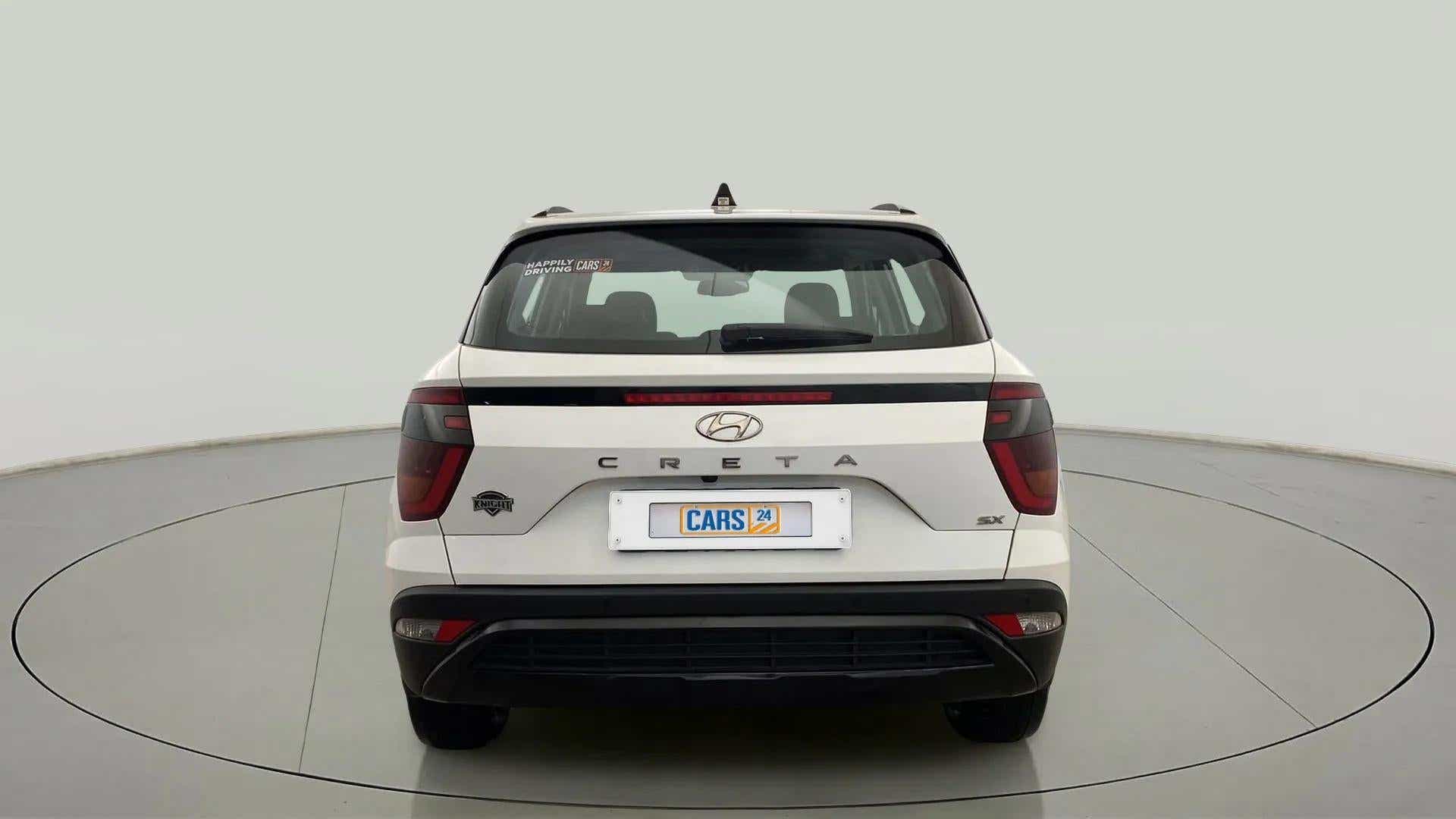 Rear view of a Hyundai Creta 2018-2023 SX