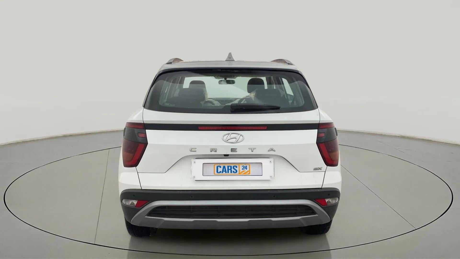Rear view of a Hyundai Creta 2018-2023