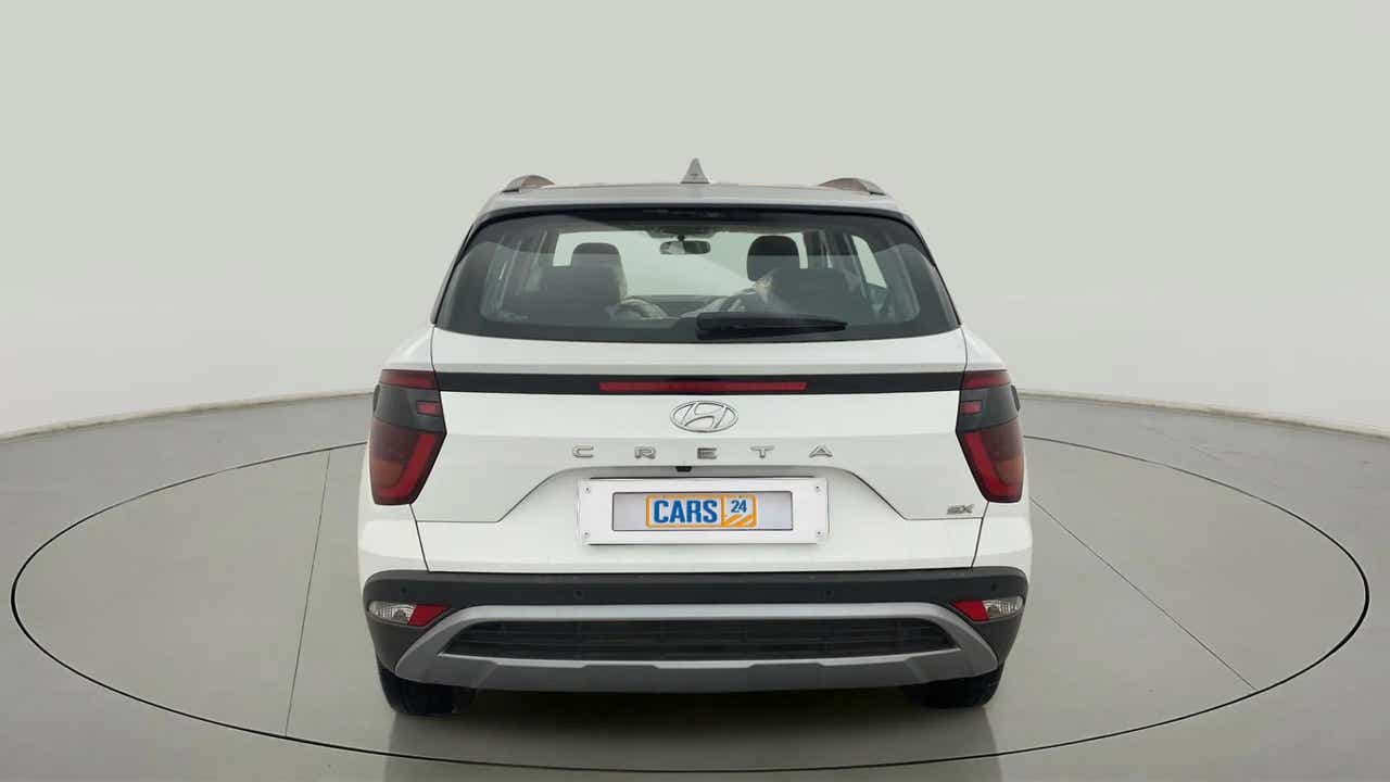 Rear view of a Hyundai Creta 2018-2023