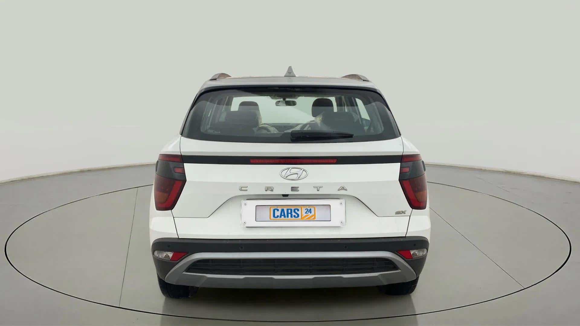 Rear view of a Hyundai Creta 2018-2023