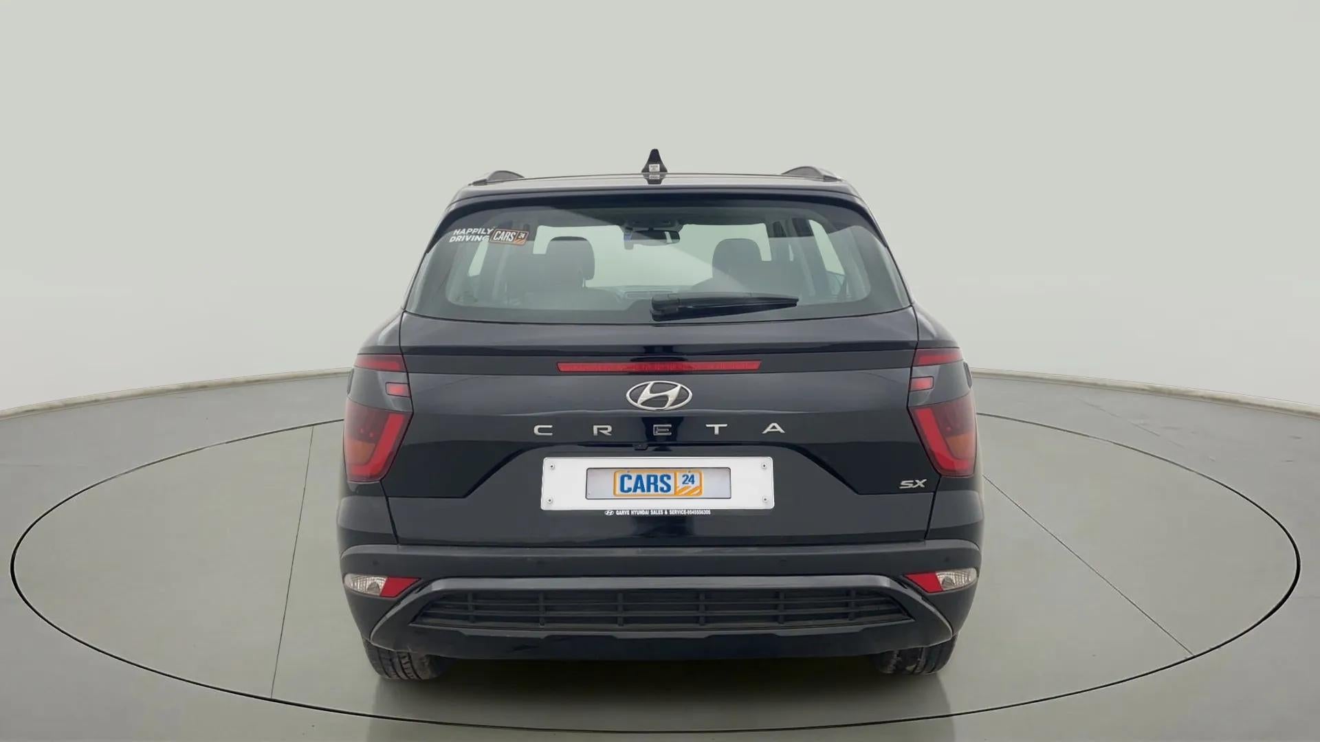 Rear view of a Hyundai Creta 2018-2023 SX