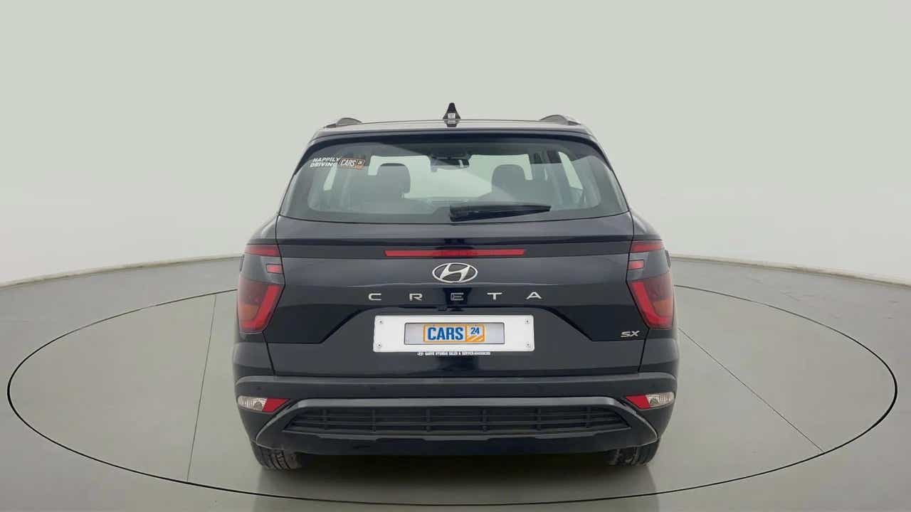 Rear view of a Hyundai Creta 2018-2023 SX