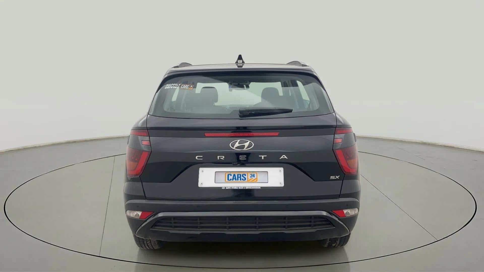 Rear view of a Hyundai Creta 2018-2023 SX