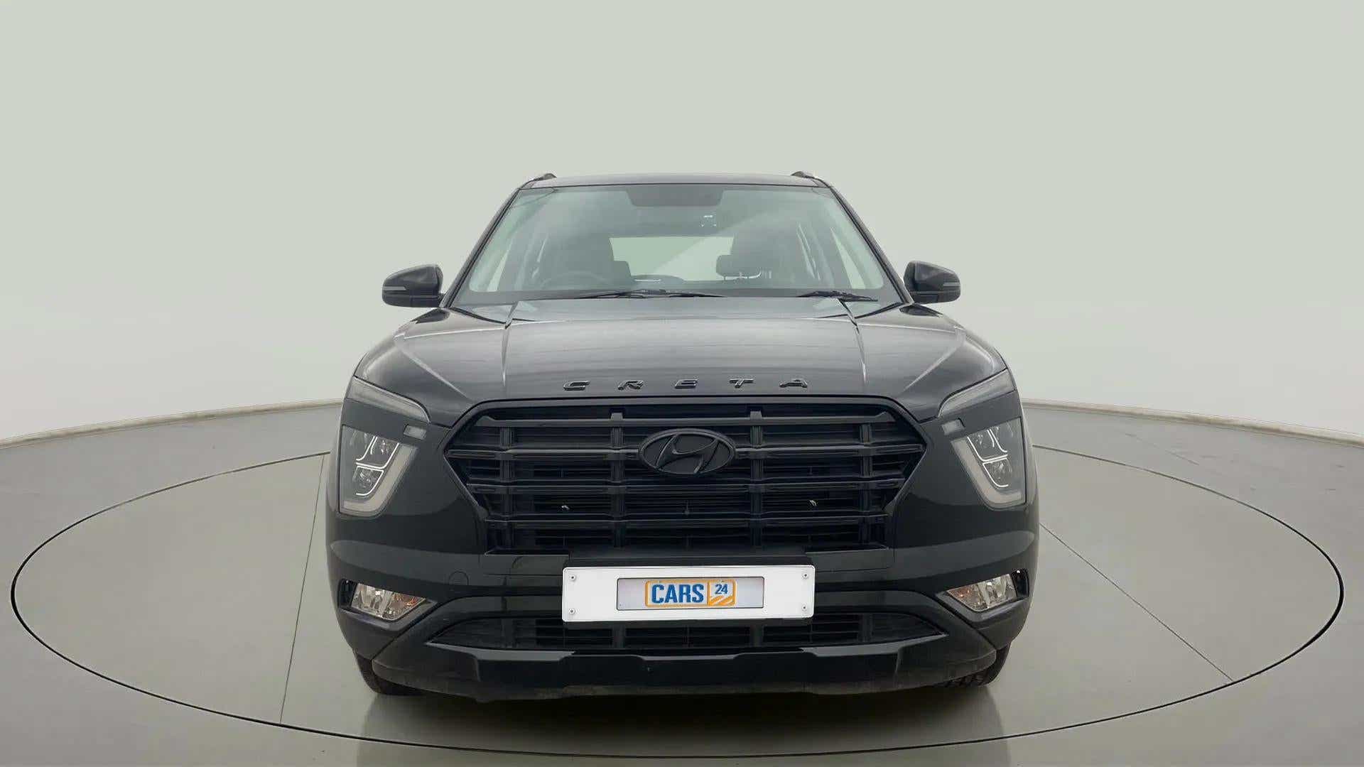 Front view of a Hyundai Creta 2018-2023