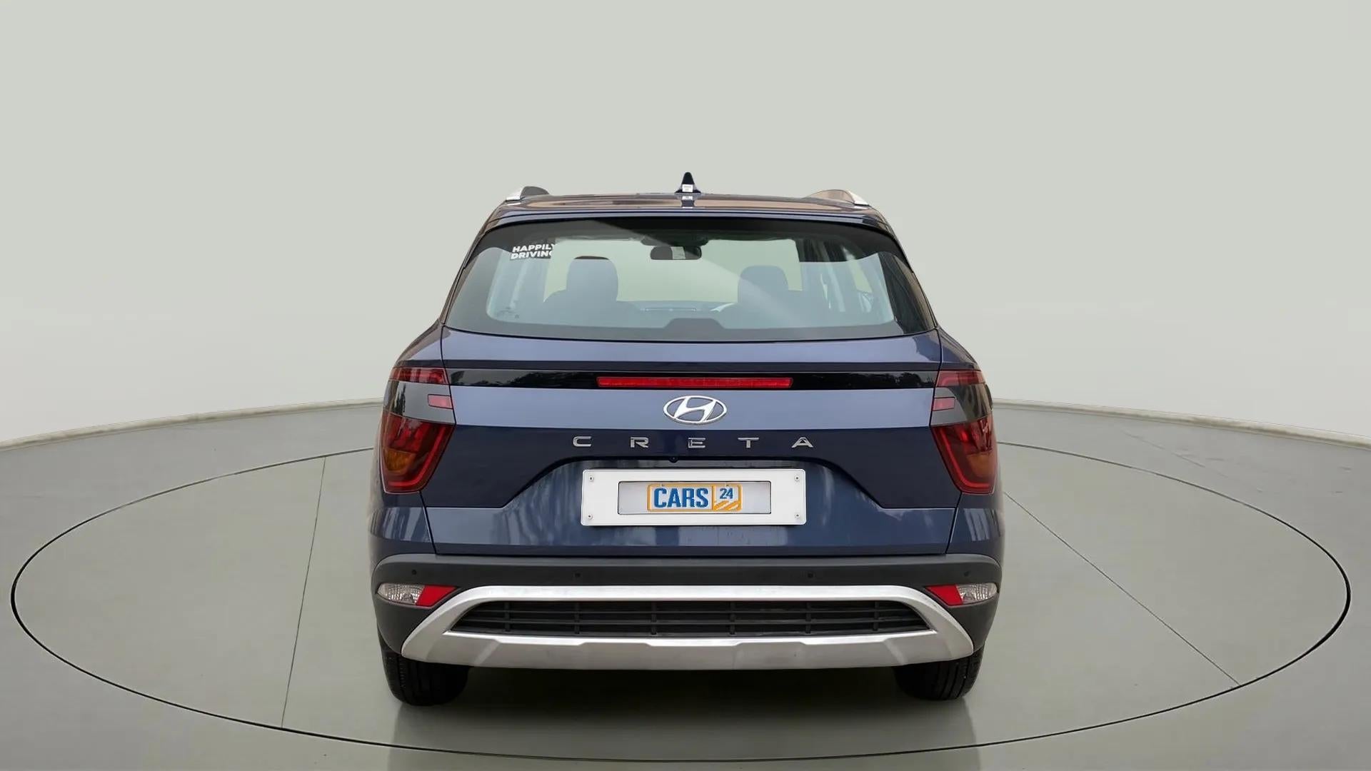 Rear view of a Hyundai Creta 2018-2023