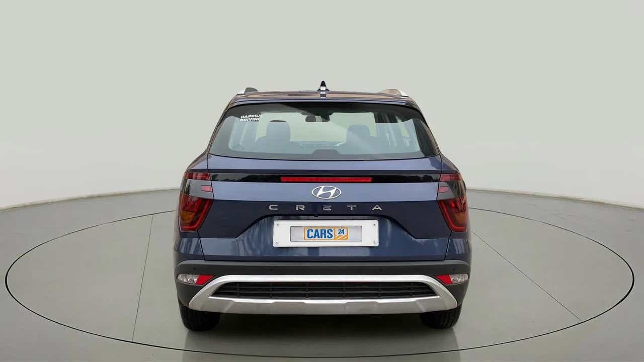 Rear view of a Hyundai Creta 2018-2023