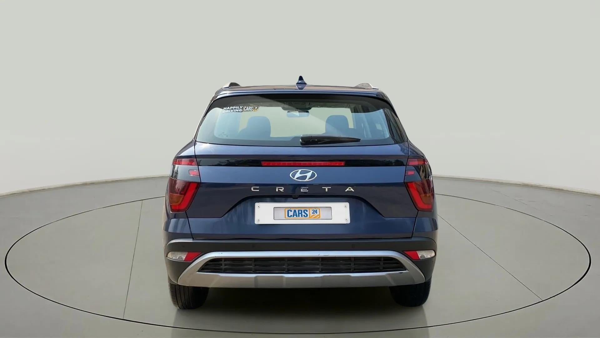 Rear view of a Hyundai Creta 2018-2023
