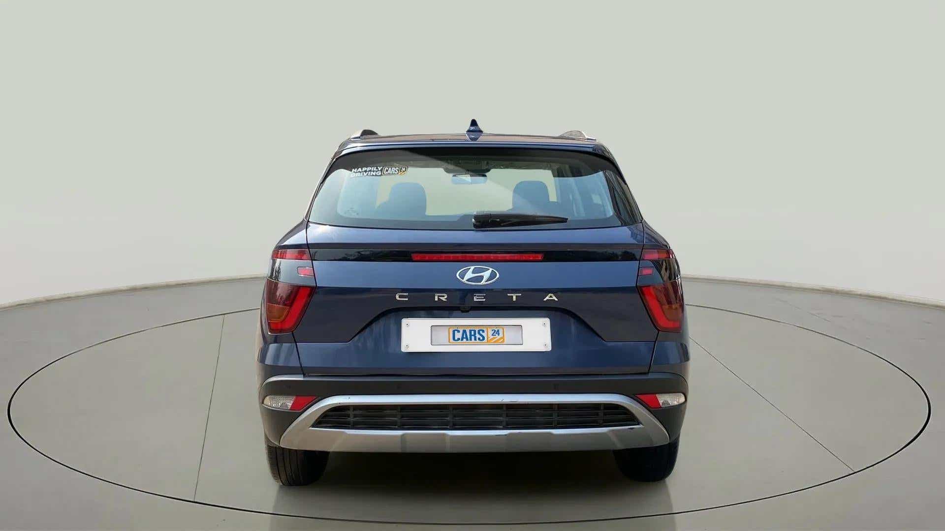 Rear view of a Hyundai Creta 2018-2023