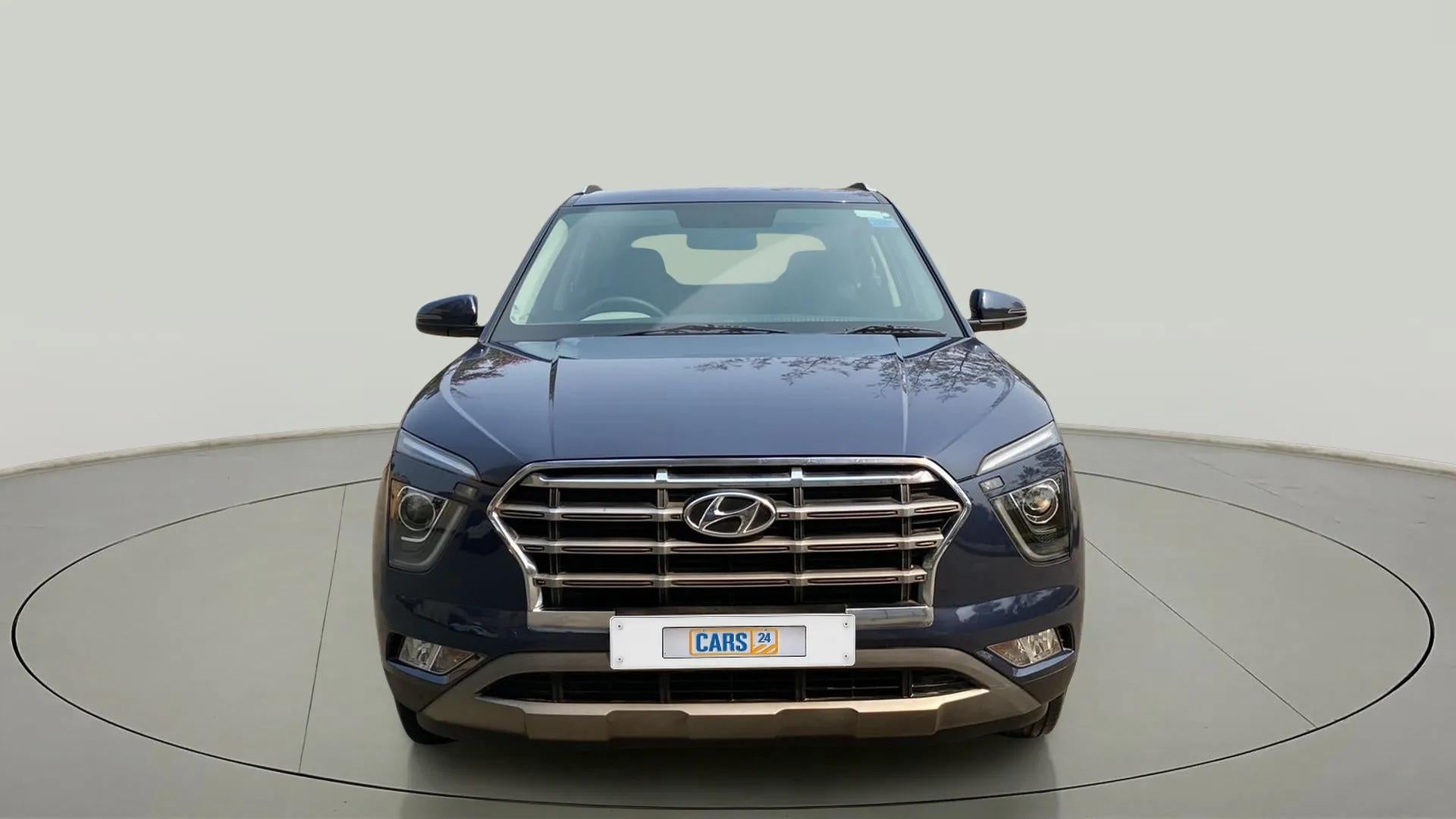 Front view of a Hyundai Creta 2018-2023
