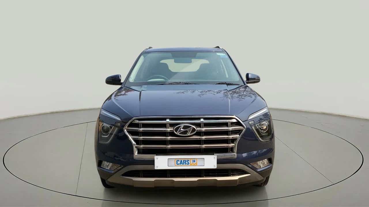 Front view of a Hyundai Creta 2018-2023