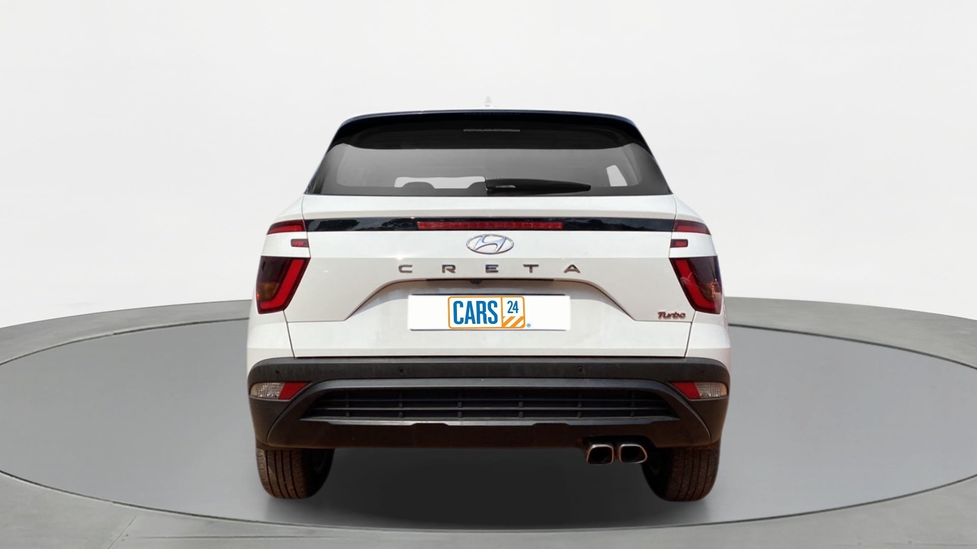 Rear view of a Hyundai Creta 2018-2023