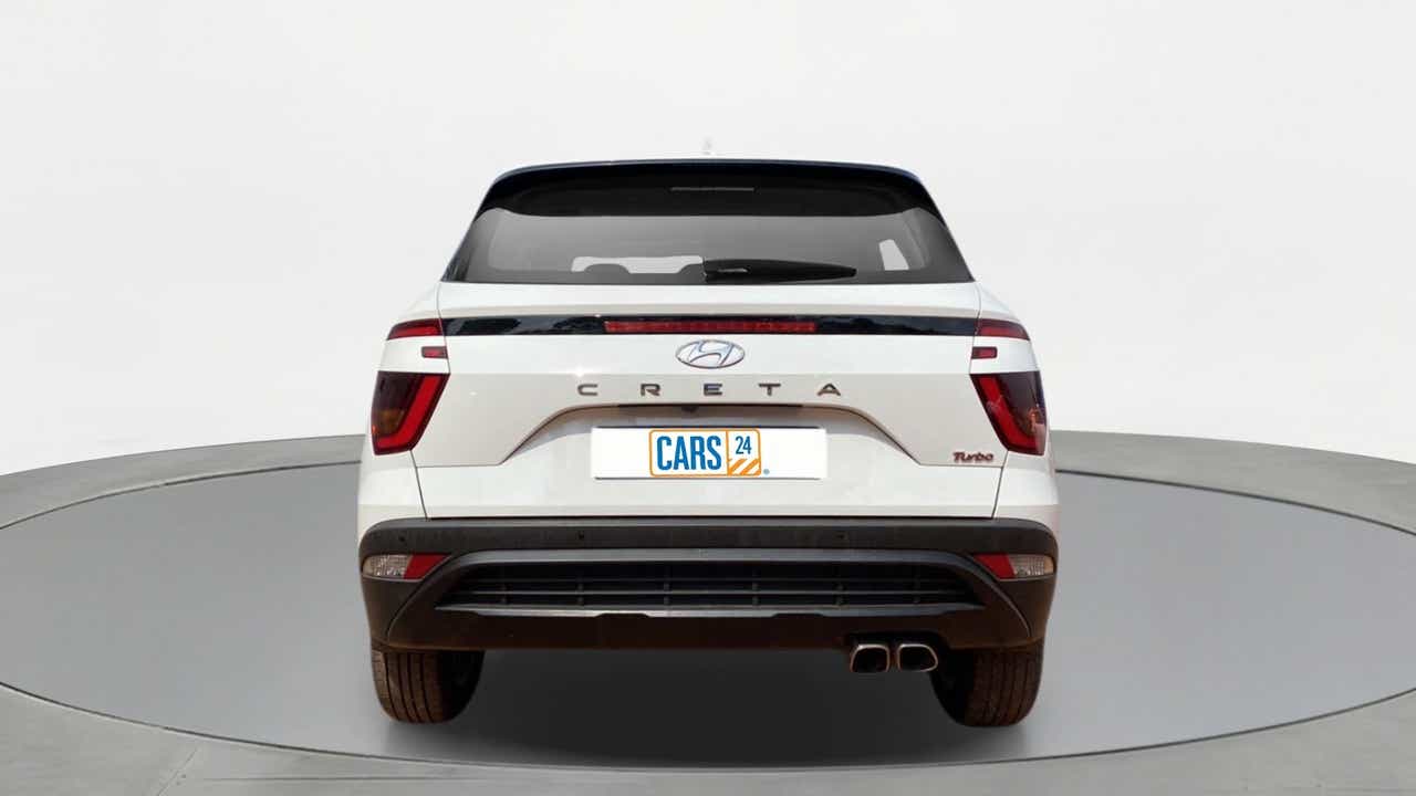 Rear view of a Hyundai Creta 2018-2023