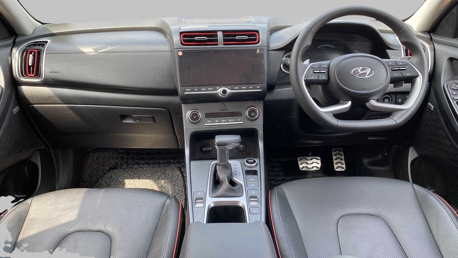 Interior dashboard of a Hyundai Creta 2018-2023