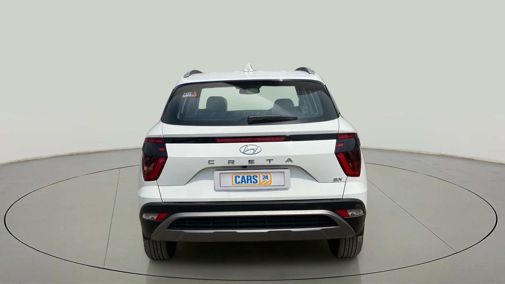 Rear view of a Hyundai Creta 2018-2023 sx