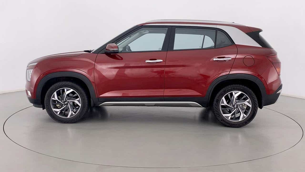 Side view of a Hyundai Creta 2018-2023