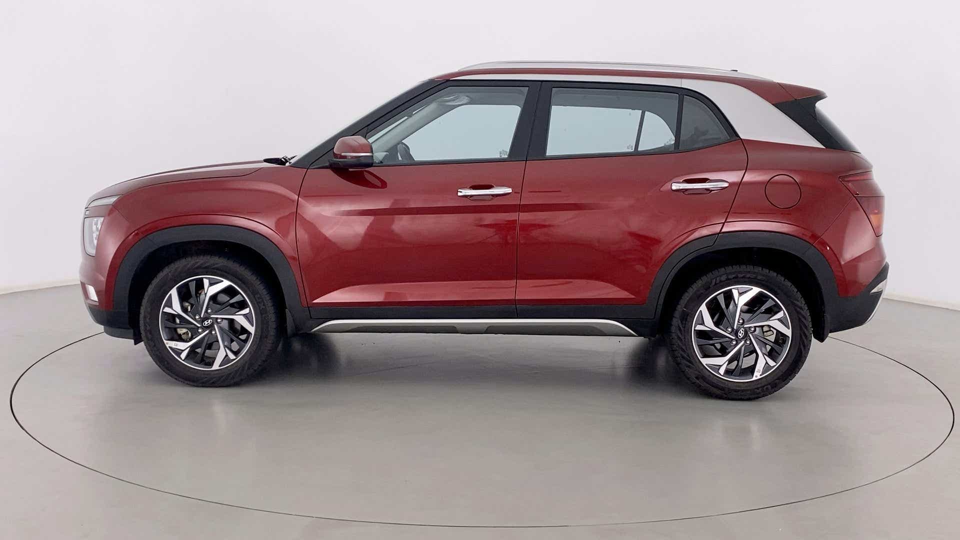 Side view of a Hyundai Creta 2018-2023