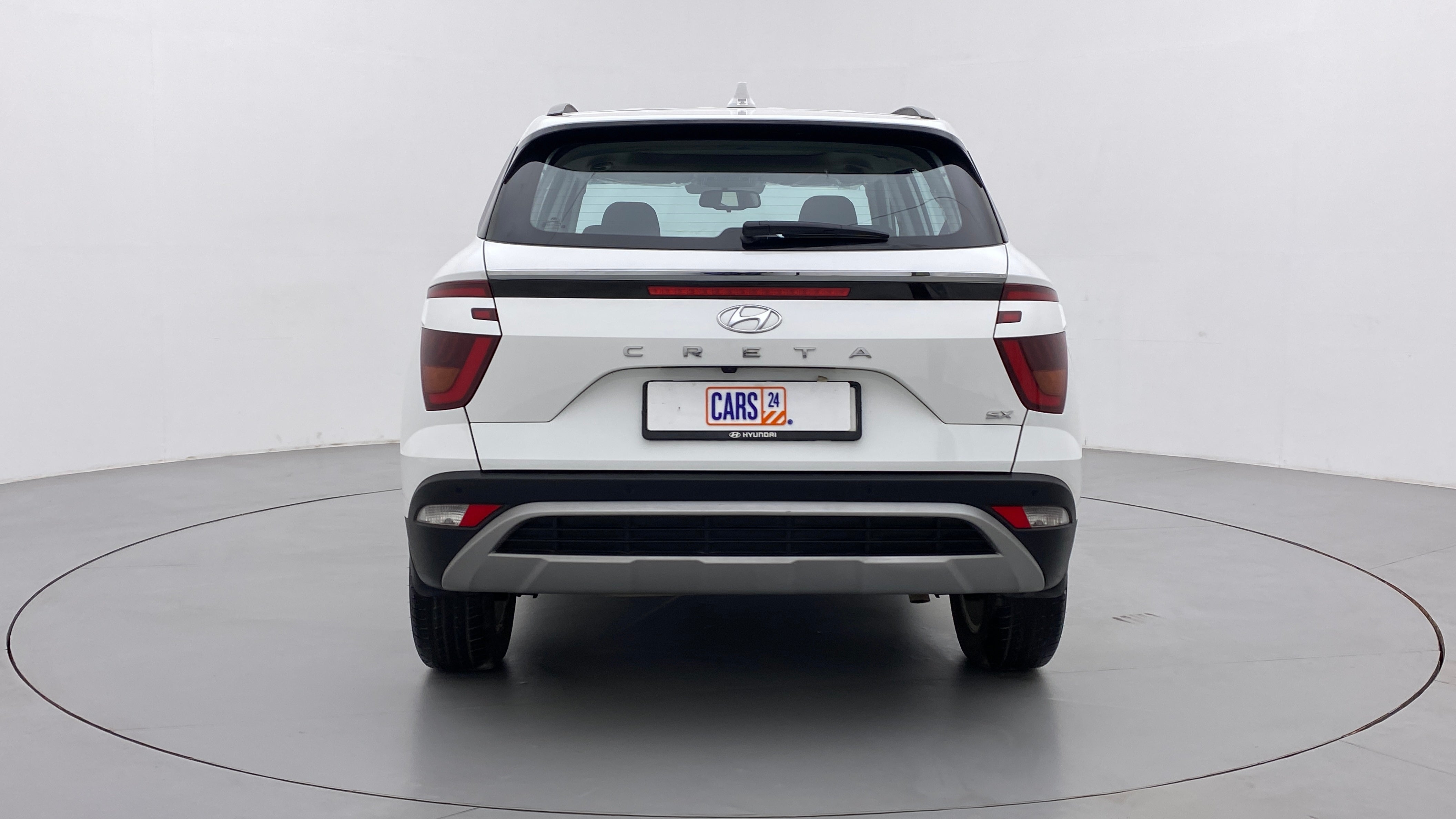 Rear view of a Hyundai Creta 2018-2023