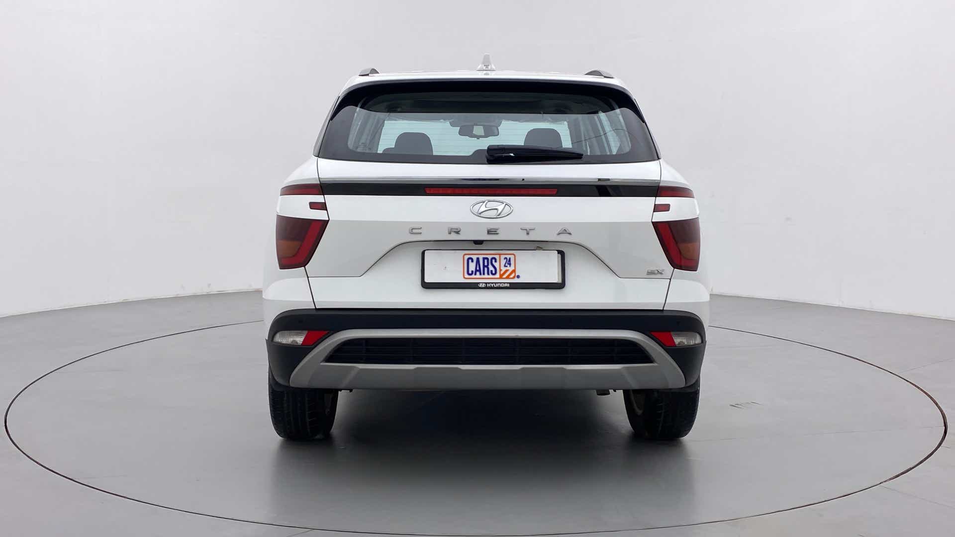 Rear view of a Hyundai Creta 2018-2023