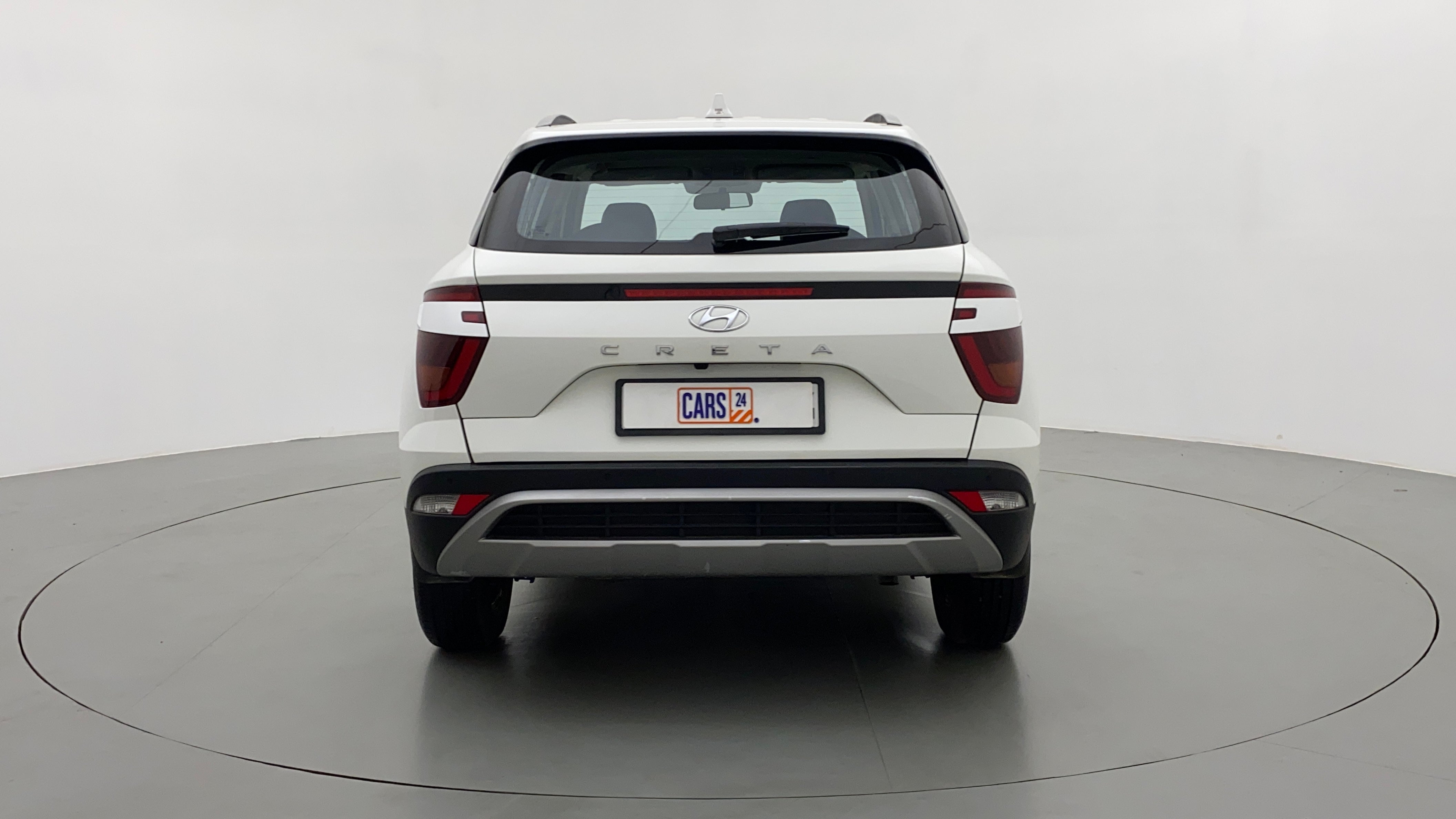 Rear view of a Hyundai Creta 2018-2023