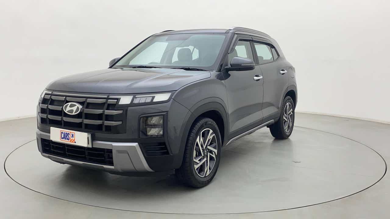 Front three-quarter view of a Hyundai Creta