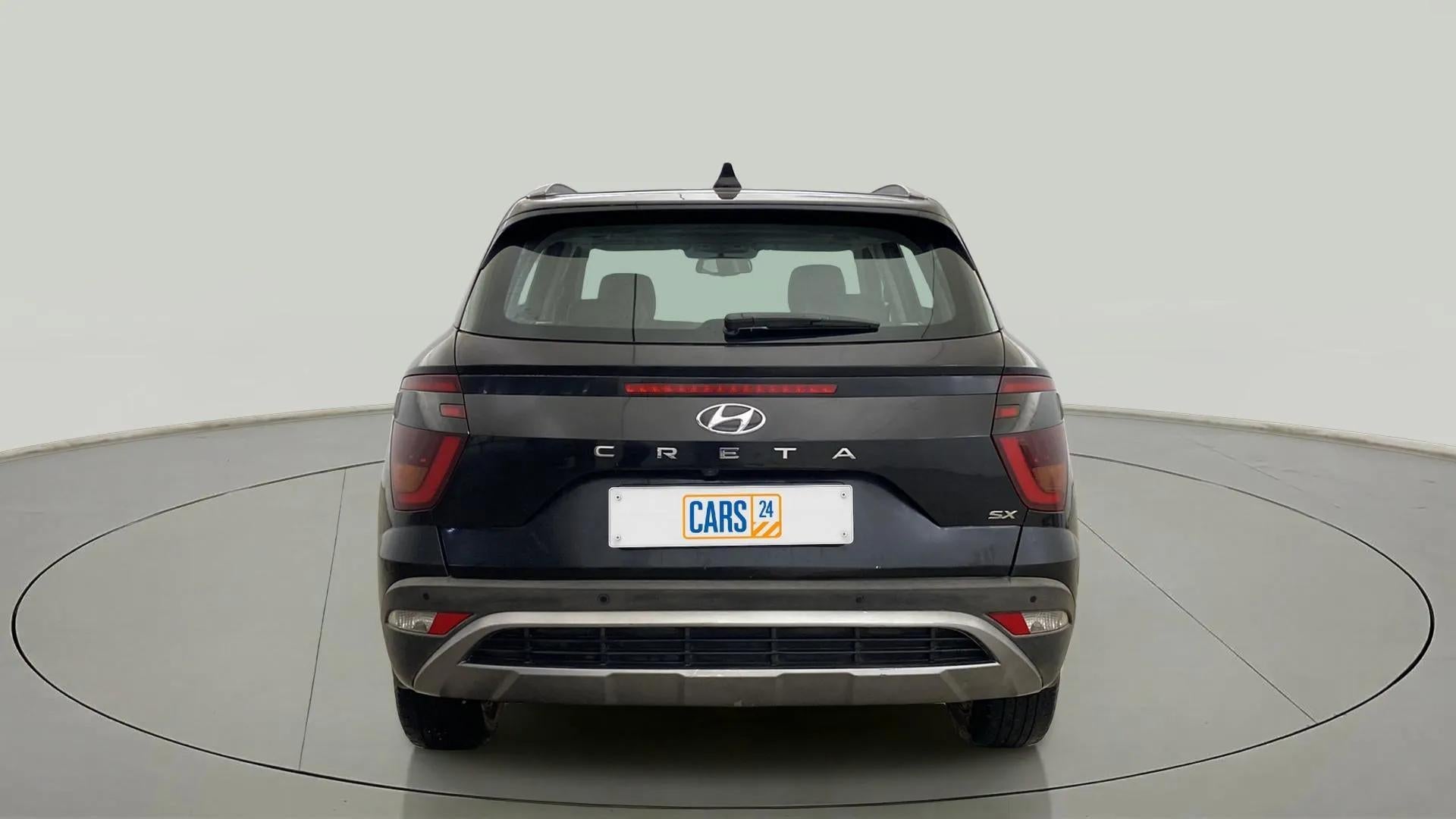 Rear view of a Hyundai Creta 2018-2023