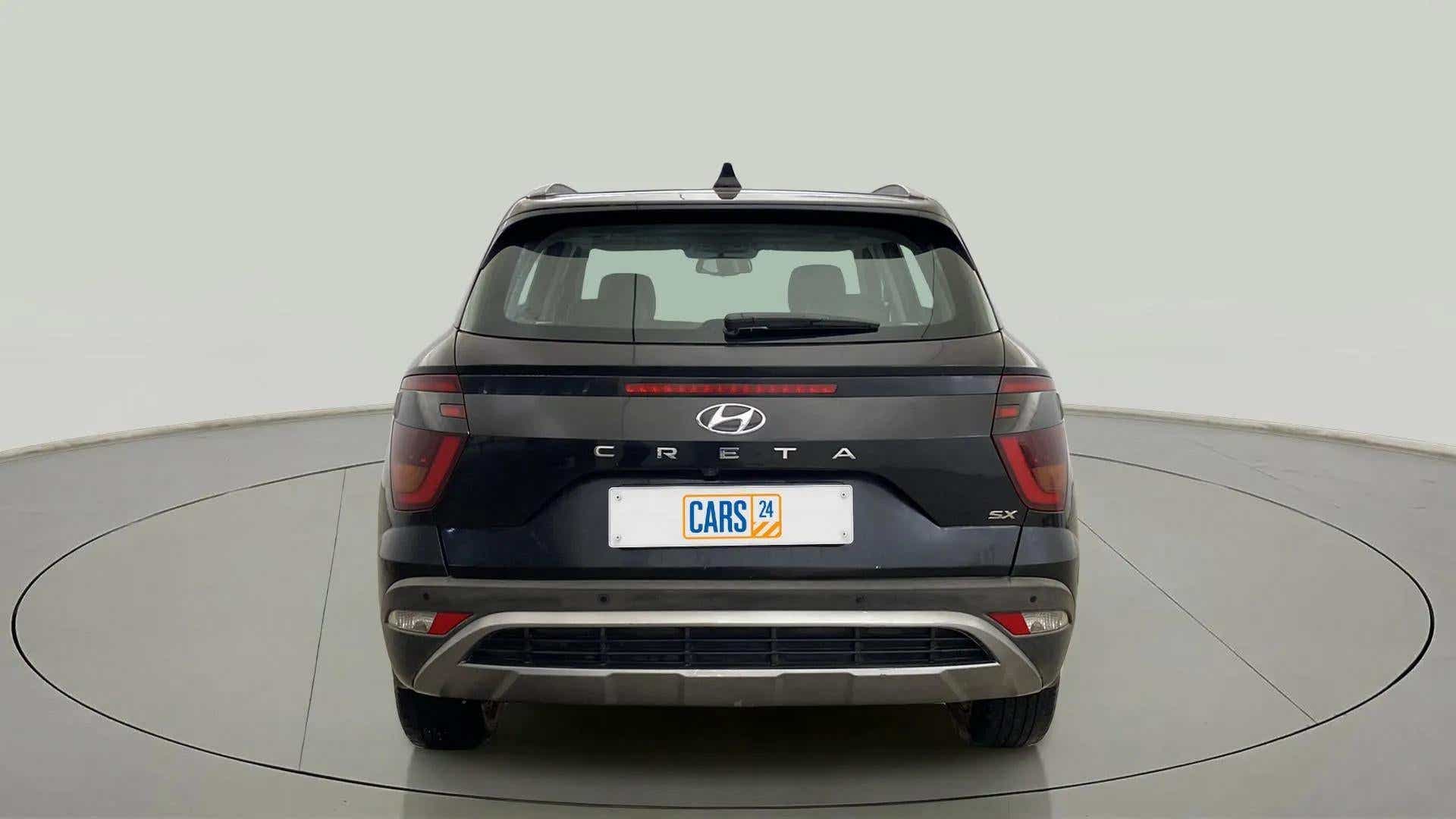 Rear view of a Hyundai Creta 2018-2023