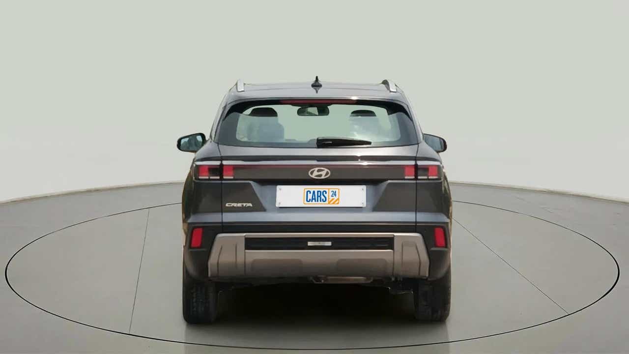 Rear view of a Hyundai Creta