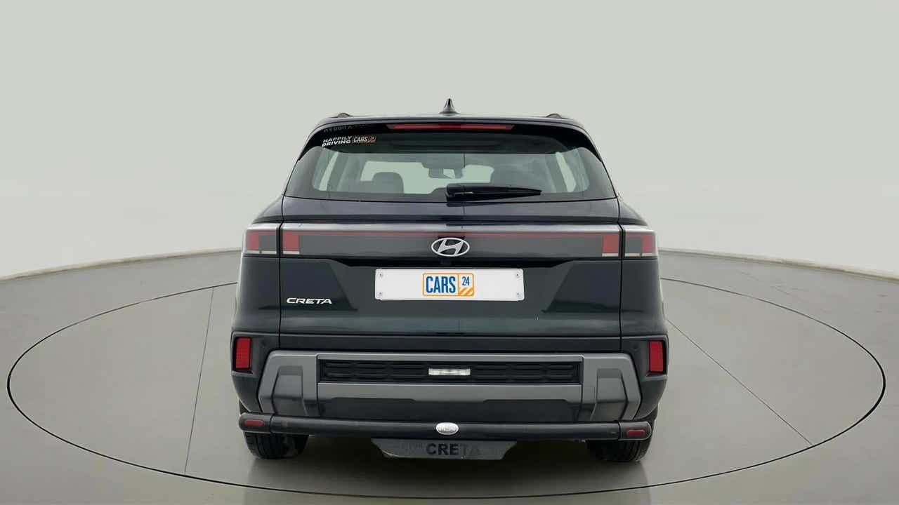 Rear view of a Hyundai Creta