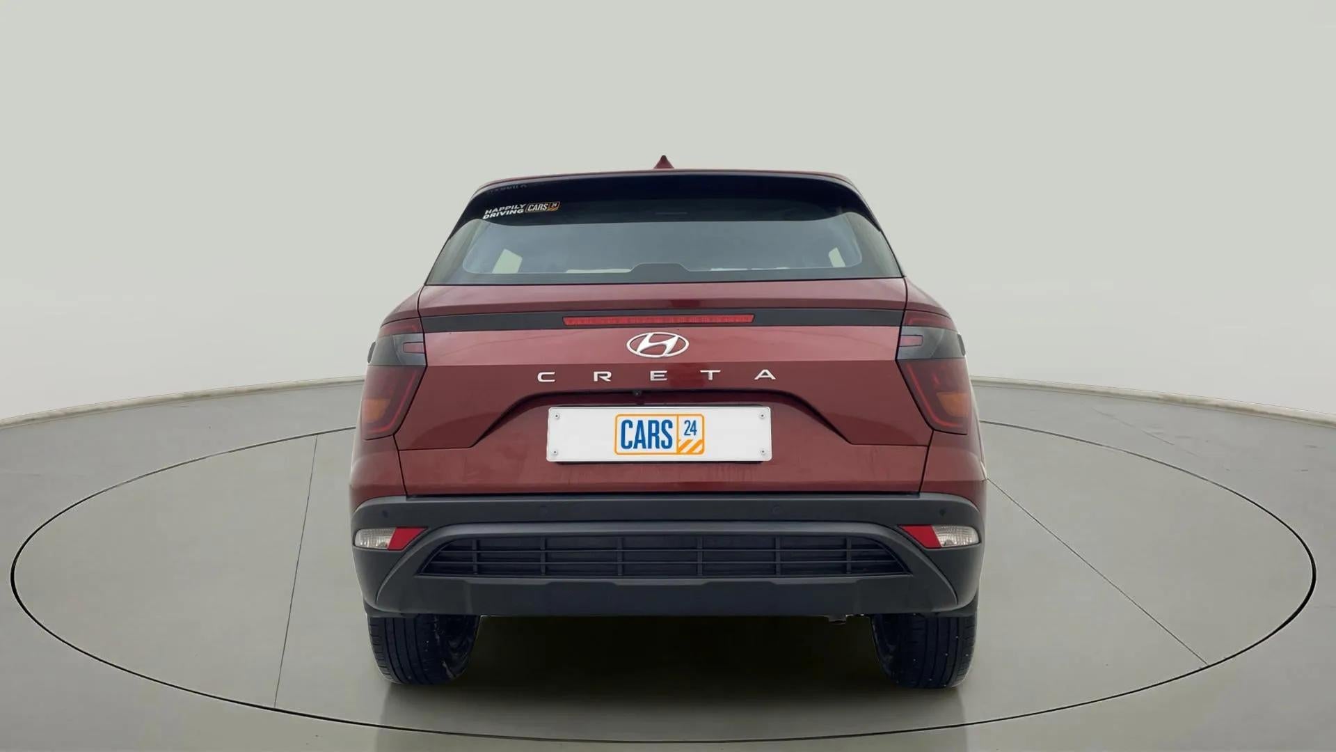 Rear view of a Hyundai Creta 2018-2023