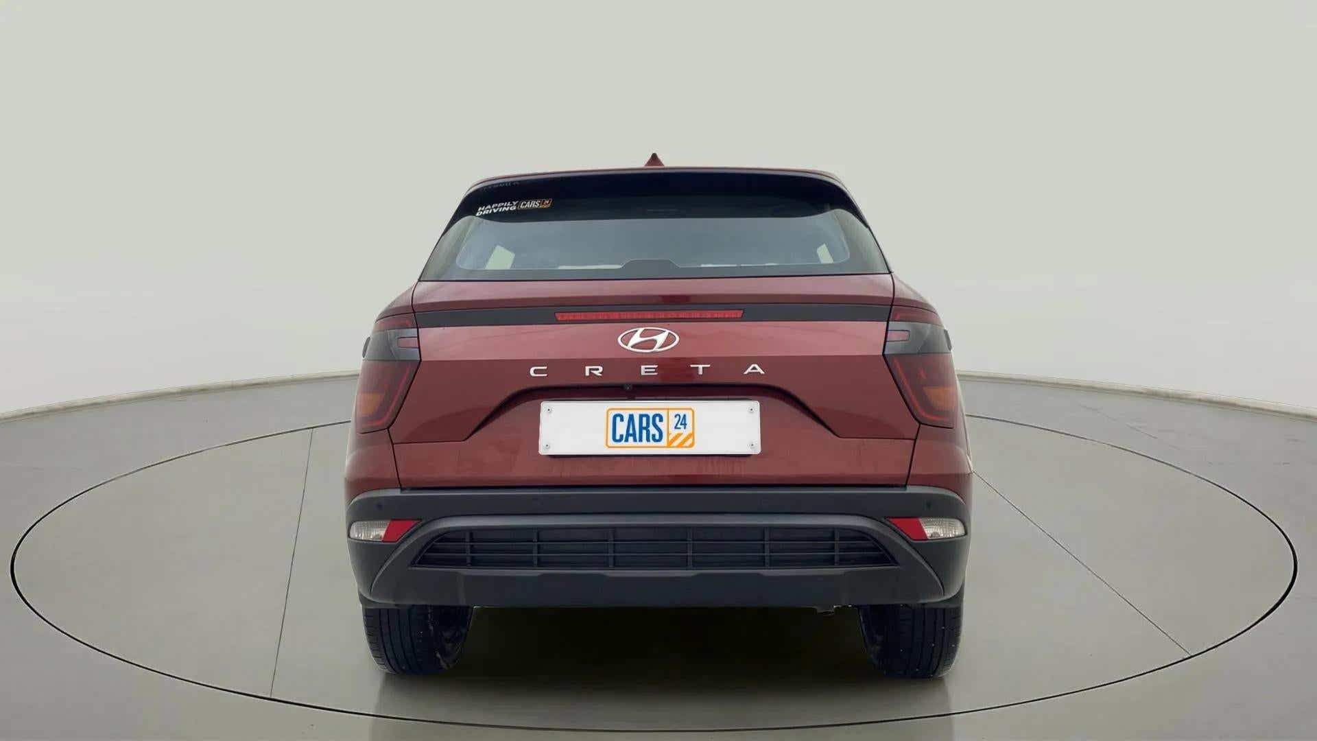 Rear view of a Hyundai Creta 2018-2023
