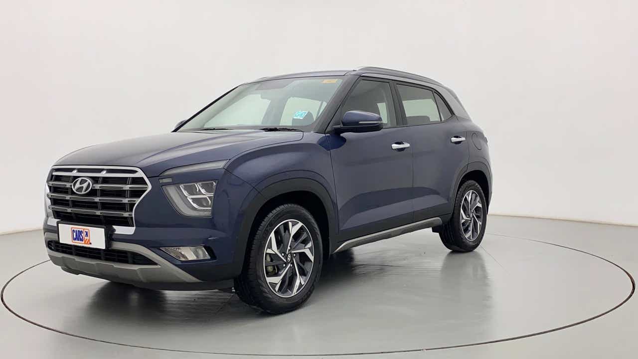 Front three-quarter view of a Hyundai Creta 2018-2023