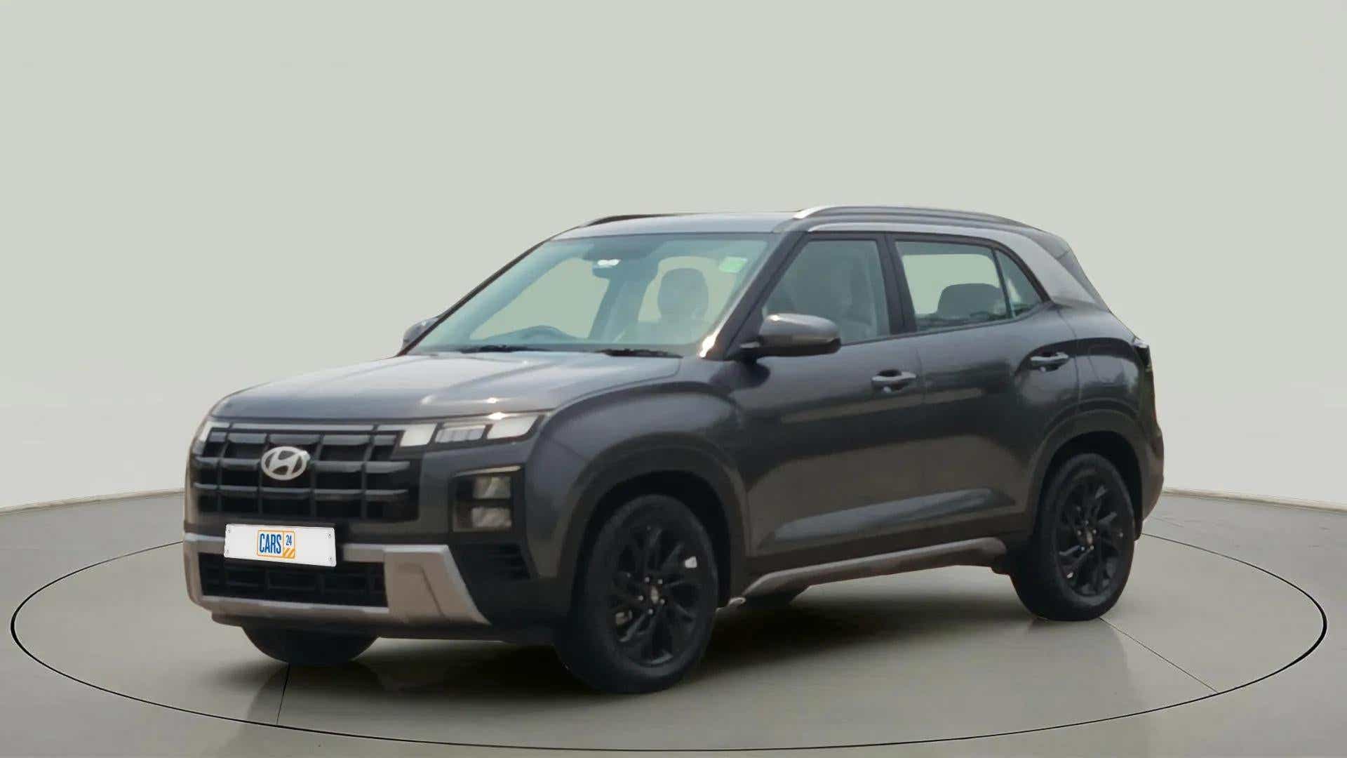 Front three-quarter of a Hyundai Creta