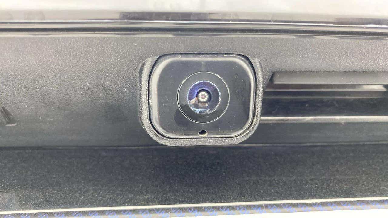 Close-up of reverse camera of a Hyundai Creta