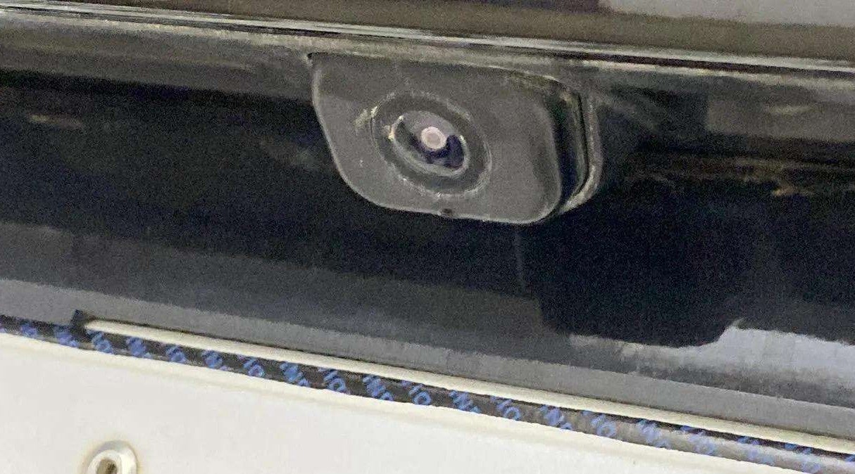Reverse camera close-up of a Hyundai Creta 2018-2023