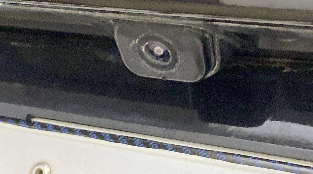 Reverse camera close-up of a Hyundai Creta 2018-2023