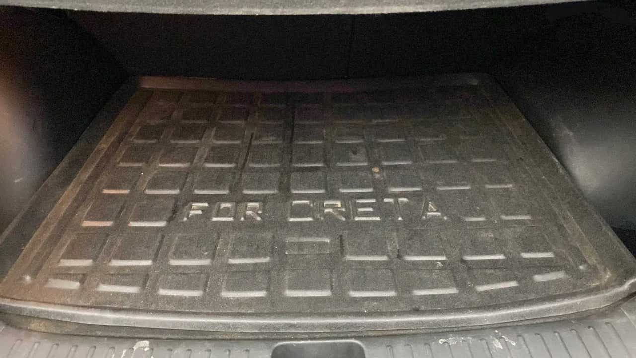 Boot area of a Hyundai Creta 2018-2023