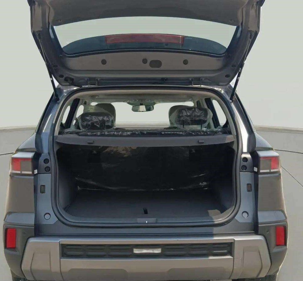 Rear cargo area of a Hyundai Creta