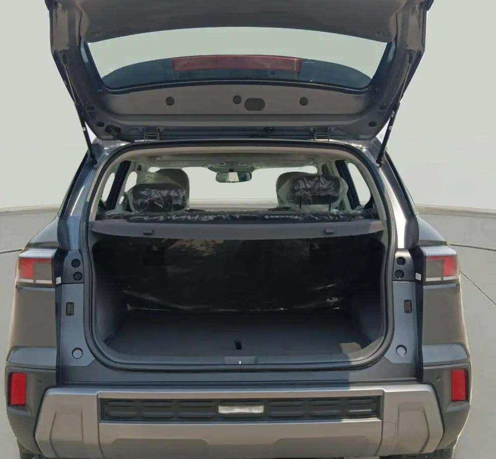 Rear cargo area of a Hyundai Creta