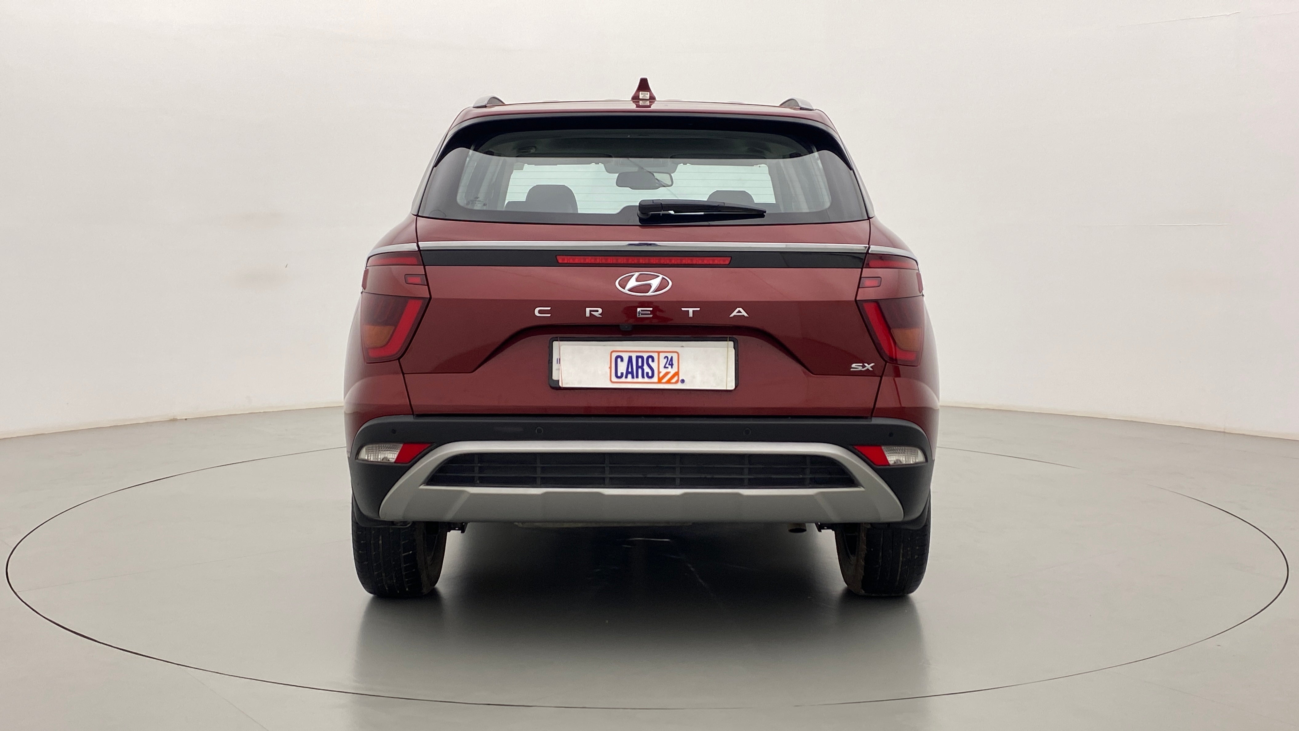 Rear view of a Hyundai Creta 2018-2023