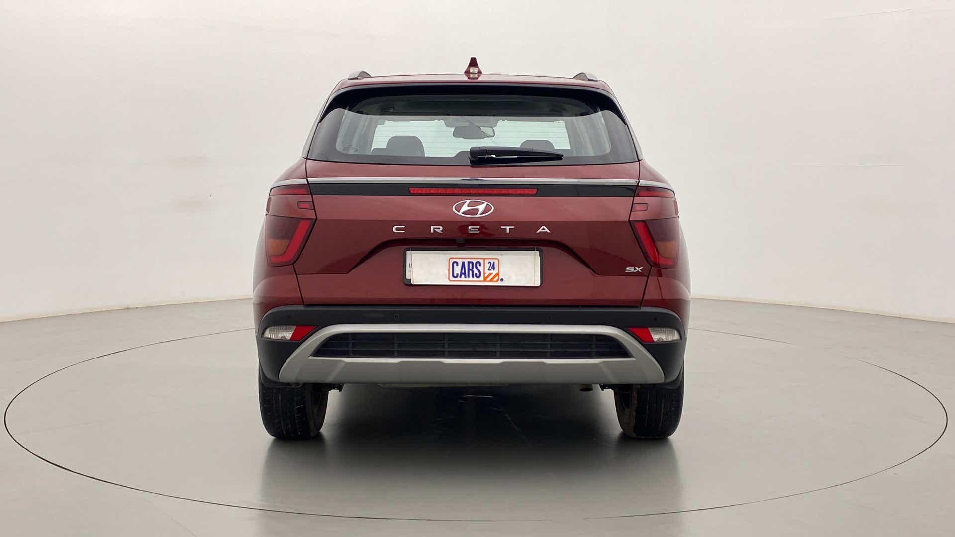 Rear view of a Hyundai Creta 2018-2023
