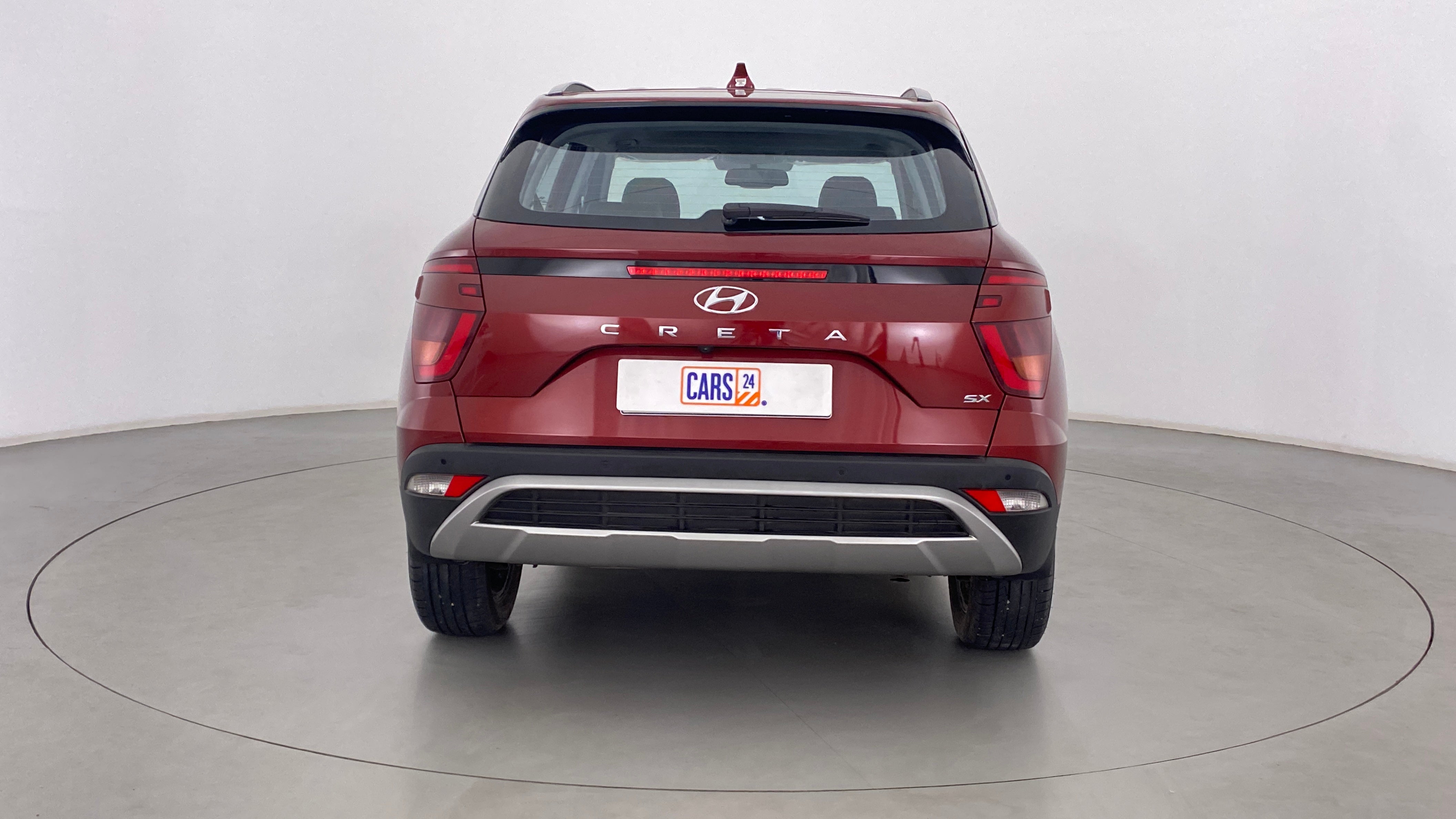 Rear view of a Hyundai Creta 2018-2023