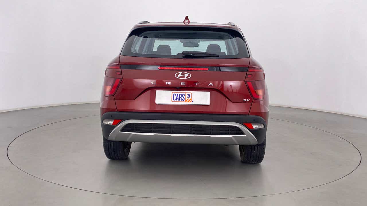 Rear view of a Hyundai Creta 2018-2023