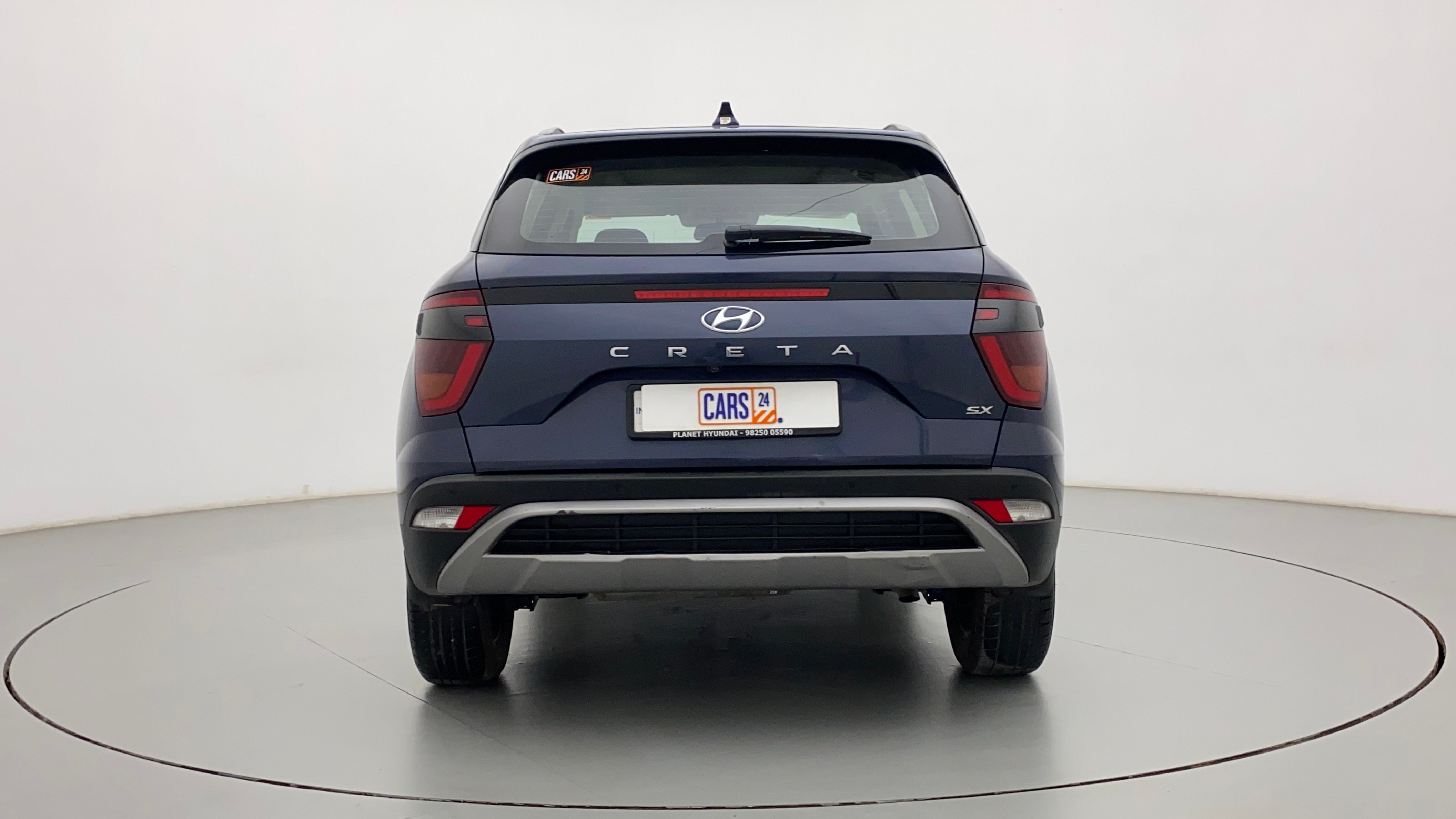 Rear view of a Hyundai Creta 2018-2023