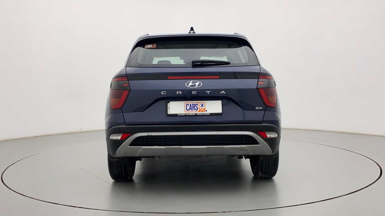 Rear view of a Hyundai Creta 2018-2023