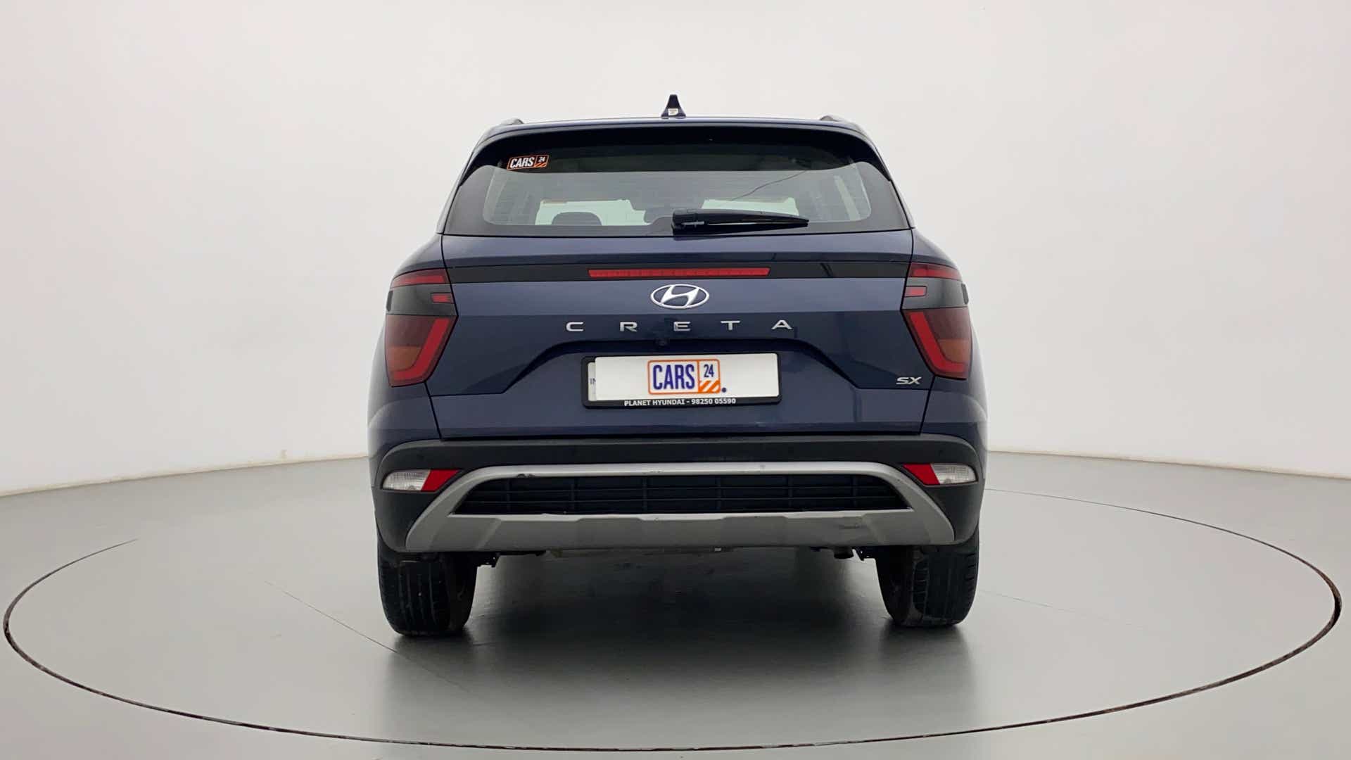 Rear view of a Hyundai Creta 2018-2023